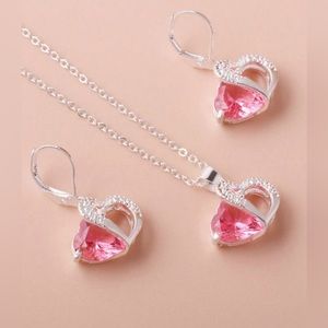 New 925 silver New pendant set with gift box